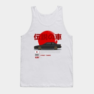 Tuner Black Prelude MK3 JDM Tank Top